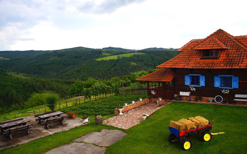 Etno Selo Rajski Konaci Guest House Leusici Exterior foto